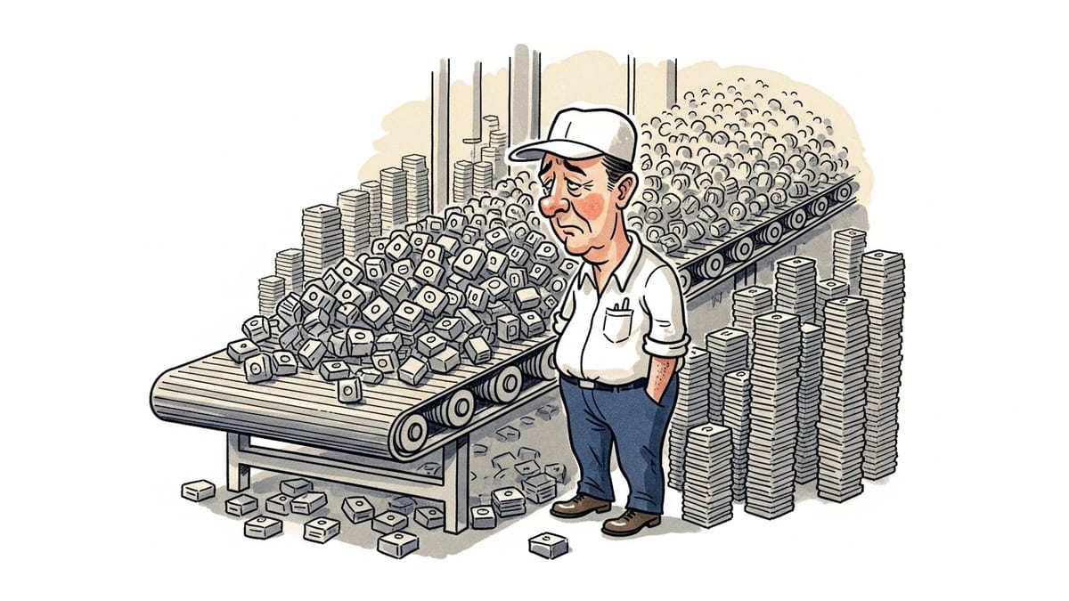 Excess output